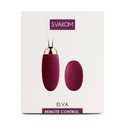 Ovetto vibrante Elva con telecomando viola Ovetto vibrante Elva con telecomando viola