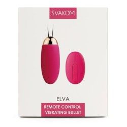 Ovetto vibrante Elva con telecomando fucsia Ovetto vibrante Elva con telecomando fucsia
