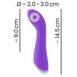 Vibratore per punto G viola Bunt Vibratore per punto G viola Bunt