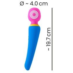 Vibratore wand in silicone bunt Vibratore wand in silicone bunt