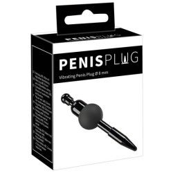 Plug pene dilatatore uretra vibrante 8,5 cm Plug pene dilatatore uretra vibrante 8,5 cm