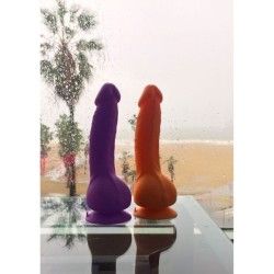 Fallo realistico Gvibe 22 cm viola Fallo realistico Gvibe 22 cm viola