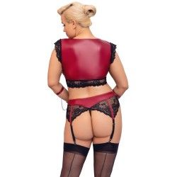 Set Bondage Bralette Curvy Cottelli Set Bondage Bralette Curvy Cottelli