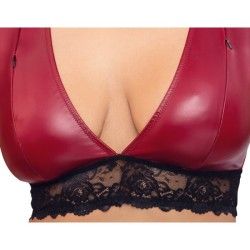 Set Bondage Bralette Curvy Cottelli Set Bondage Bralette Curvy Cottelli