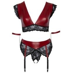 Set Bondage Bralette Curvy Cottelli Set Bondage Bralette Curvy Cottelli