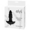 Plug anale mini ondulato nero 10 cm Plug anale mini ondulato nero 10 cm