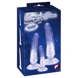 Kit fallo anale ventosa Training Set viola Kit fallo anale ventosa Training Set viola