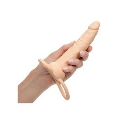 Dildo realistico vibrante indossabile chiaro Dildo realistico vibrante indossabile chiaro