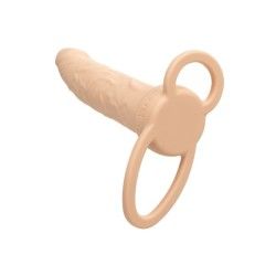 Dildo realistico vibrante indossabile chiaro Dildo realistico vibrante indossabile chiaro