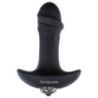 Plug anale punta realistica 10 cm nero Plug anale punta realistica 10 cm nero
