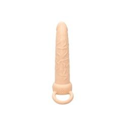 Dildo realistico vibrante indossabile chiaro Dildo realistico vibrante indossabile chiaro