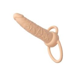 Dildo realistico vibrante indossabile chiaro Dildo realistico vibrante indossabile chiaro