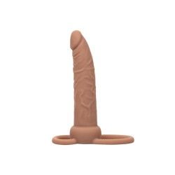 Dildo realistico vibrante indossabile mulatto Dildo realistico vibrante indossabile mulatto