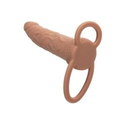 Dildo realistico vibrante indossabile mulatto Dildo realistico vibrante indossabile mulatto