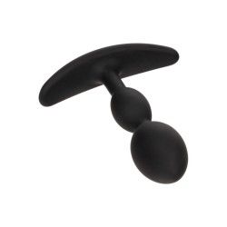 Plug anale a sfere Boundless nero 8 cm Plug anale a sfere Boundless nero 8 cm