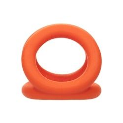 Anello per pene Alpha Tri-Ring arancione Anello per pene Alpha Tri-Ring arancione