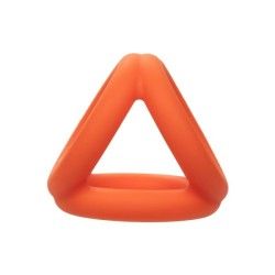 Anello per pene Alpha Tri-Ring arancione Anello per pene Alpha Tri-Ring arancione