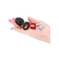 Plug anale con pietra intercambiabile Small Plug anale con pietra intercambiabile Small