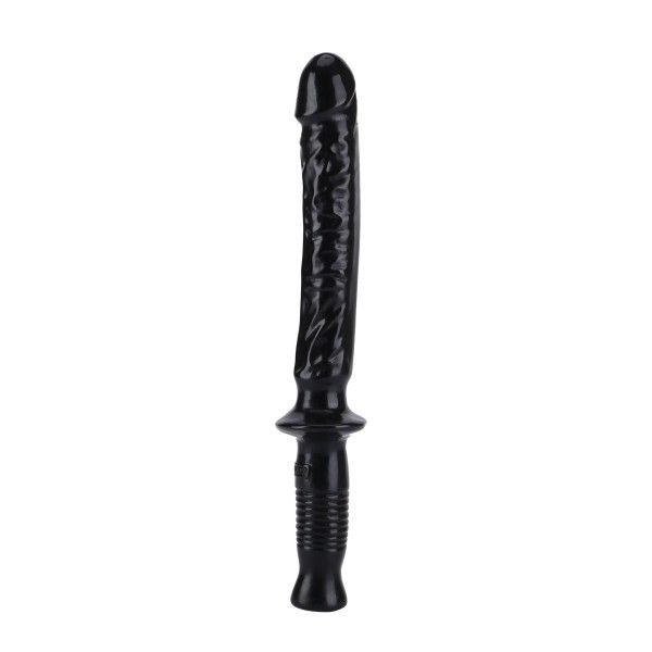 Dildo Maxi con manico nero 38 cm