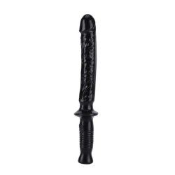 Dildo Maxi con manico nero 38 cm Dildo Maxi con manico nero 38 cm