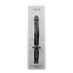 Dildo Maxi con manico nero 38 cm Dildo Maxi con manico nero 38 cm