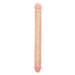 Dildo doppio Size Queen 43 cm pelle chiara Dildo doppio Size Queen 43 cm pelle chiara