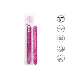 Dildo doppio Size Queen 43 cm fucsia Dildo doppio Size Queen 43 cm fucsia