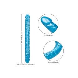 Dildo doppio Size Queen 43 cm azzurro Dildo doppio Size Queen 43 cm azzurro