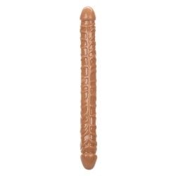 Dildo doppio Size Queen 43 cm caramello Dildo doppio Size Queen 43 cm caramello