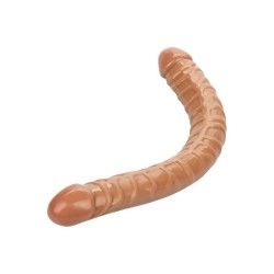 Dildo doppio Size Queen 43 cm caramello Dildo doppio Size Queen 43 cm caramello