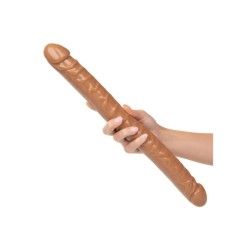 Dildo doppio Size Queen 43 cm caramello Dildo doppio Size Queen 43 cm caramello