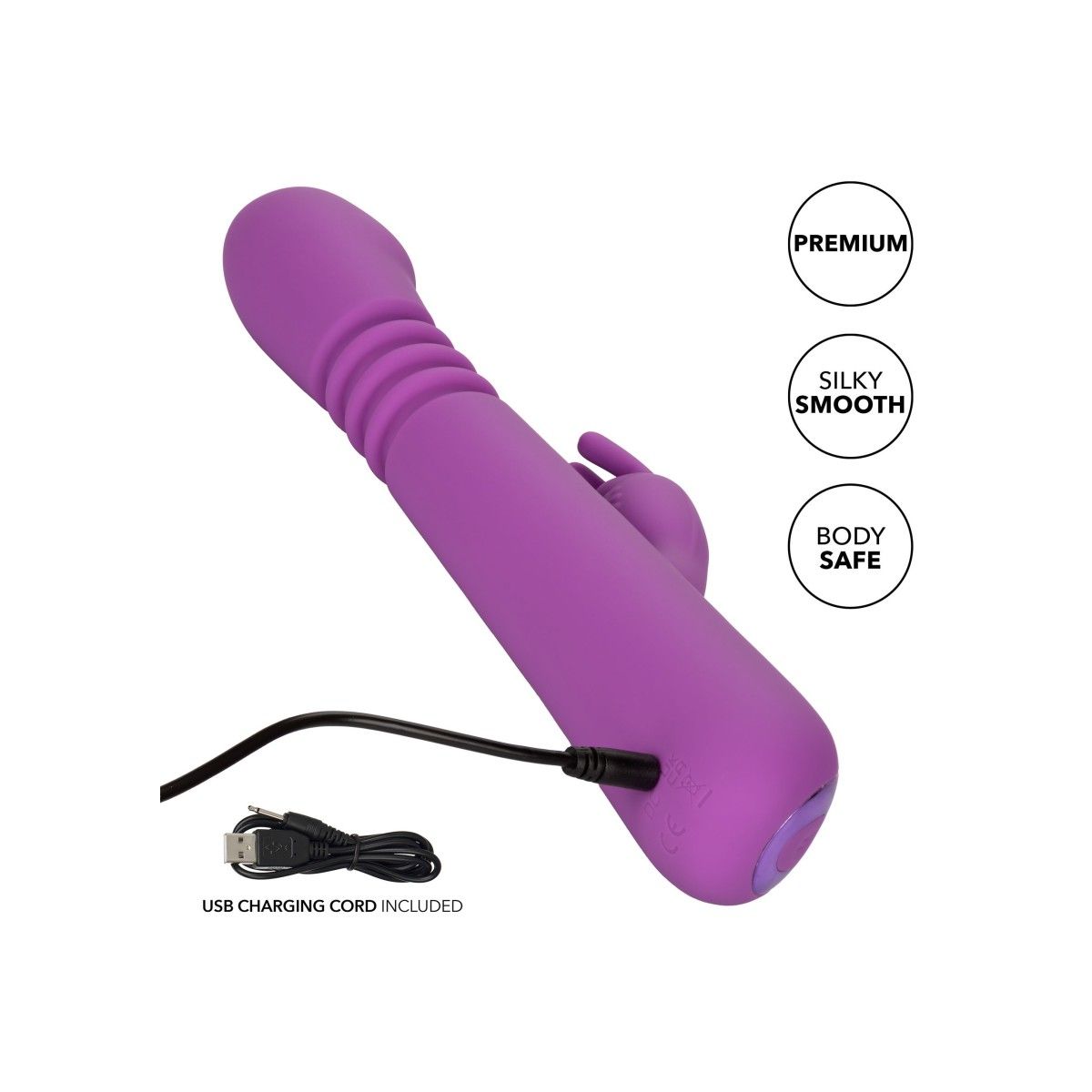 Vibratore vaginale Elite Thrusting Rabbit