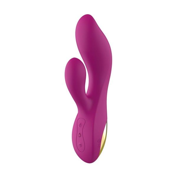 Vibratore rabbit Freya Rumble porpora