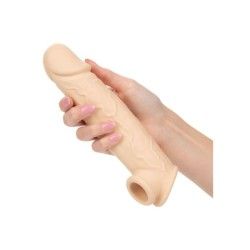 Guaina pene Life-Like Extension 20 cm chiara Guaina pene Life-Like Extension 20 cm chiara