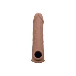 Guaina pene Life-Like Extension 20 cm brown Guaina pene Life-Like Extension 20 cm brown