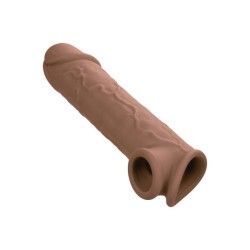 Guaina pene Life-Like Extension 20 cm brown Guaina pene Life-Like Extension 20 cm brown