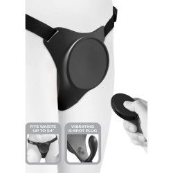 Cintura strapon vibrante con dildo interno Cintura strapon vibrante con dildo interno