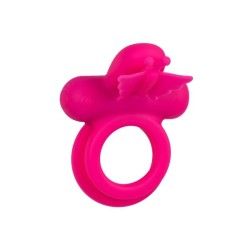 Anello pene doppio vibrante Butterfly fucsia Anello pene doppio vibrante Butterfly fucsia
