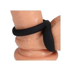Anello pene doppio Dual Enhancer nero Anello pene doppio Dual Enhancer nero