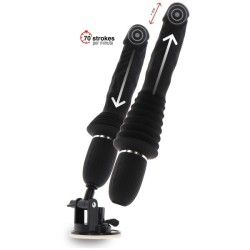 Vibratore Magnum Opus Thruster Pro nero 38 cm Vibratore Magnum Opus Thruster Pro nero 38 cm