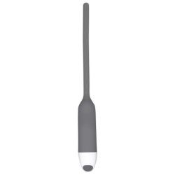 Dilatatore uretra vibrante silicone grigio Dilatatore uretra vibrante silicone grigio