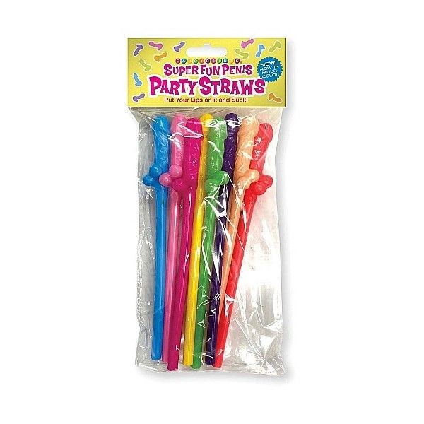 8 Cannucce Divertenti Super Fun Penis
