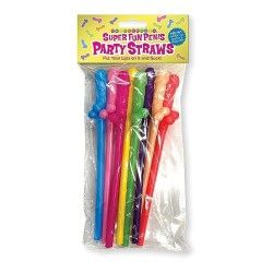 8 Cannucce Divertenti Super Fun Penis 8 Cannucce Divertenti Super Fun Penis