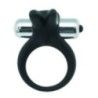 Anello pene vibrante stimola clitoride nero Anello pene vibrante stimola clitoride nero