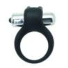 Anello pene vibrante stimola clitoride nero Anello pene vibrante stimola clitoride nero