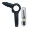 Anello pene vibrante stimola clitoride nero Anello pene vibrante stimola clitoride nero