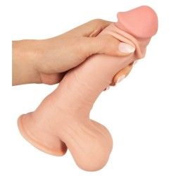 Dildo con ventosa 20 cm Nature Skin Dildo con ventosa 20 cm Nature Skin