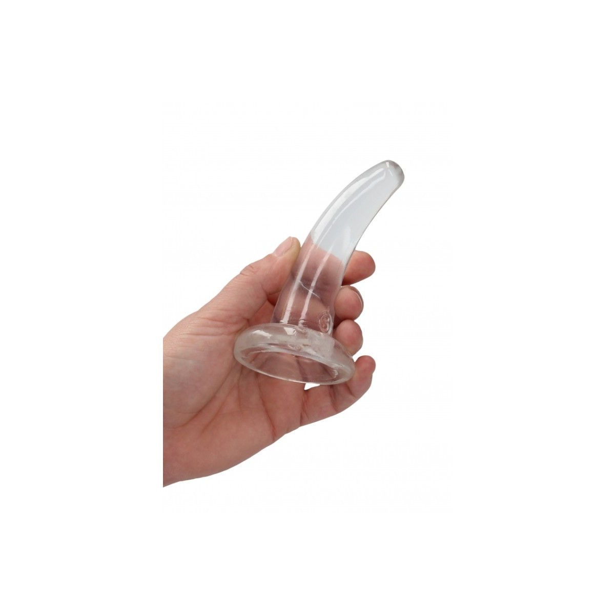 Dildo con ventosa Non Realistic Dildo Suction Cup - Transparent