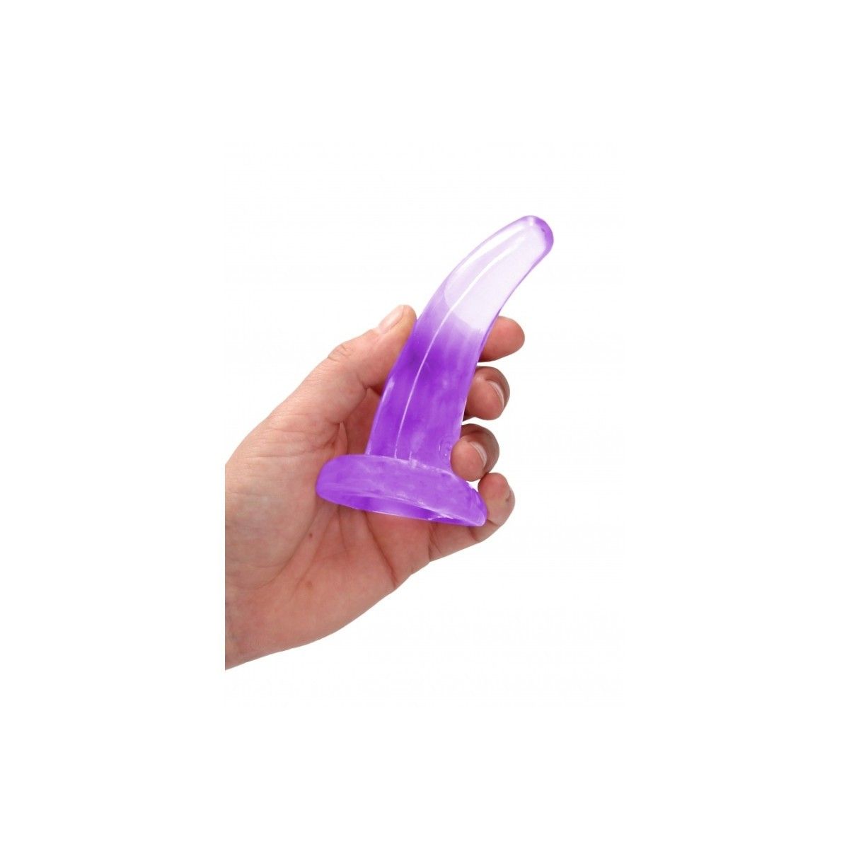 Dildo con ventosa viola Non Realistic Dildo Suction Cup - Purple