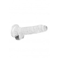 Dildo realistico trasparente 19 cm Dildo realistico trasparente 19 cm